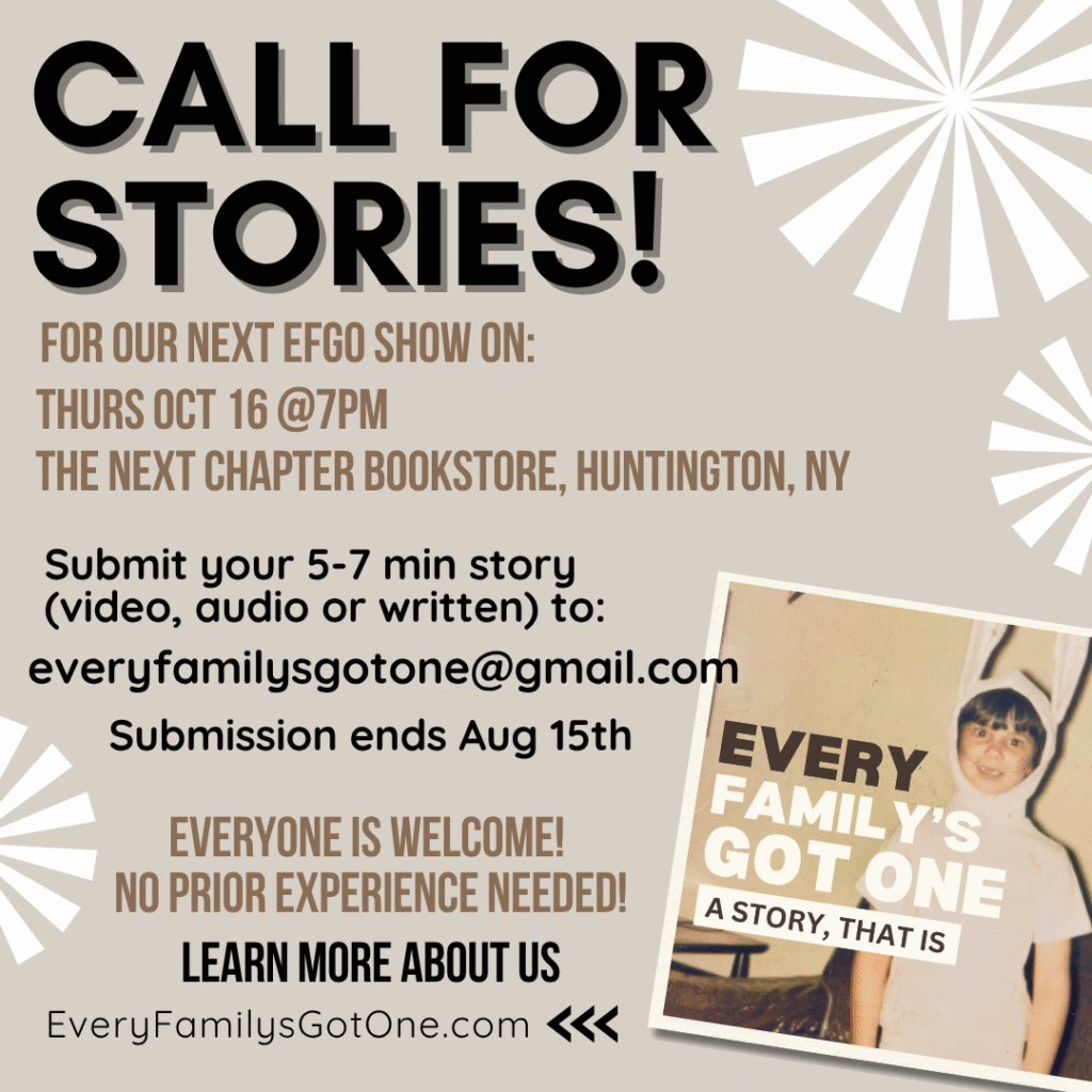Submit your family stories