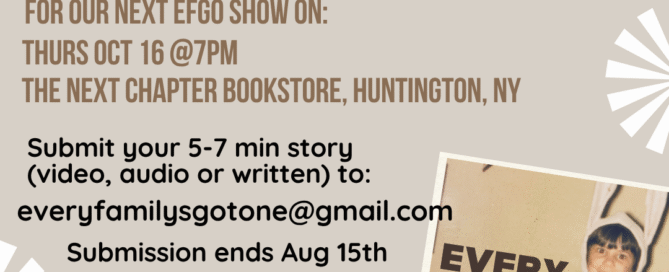 Submit your family stories